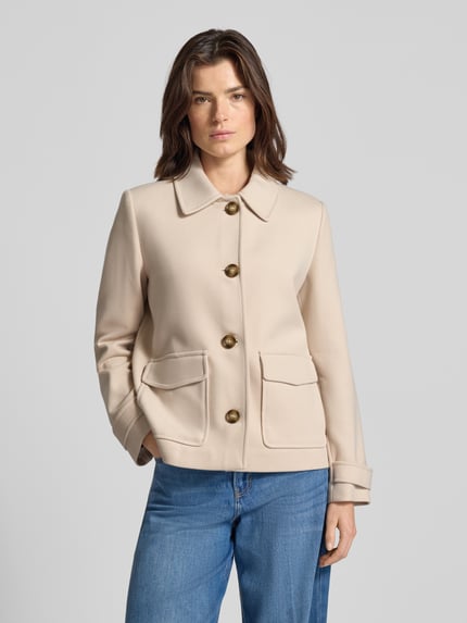 MORE & MORE Jacke mit Knopfleiste Kitt 4