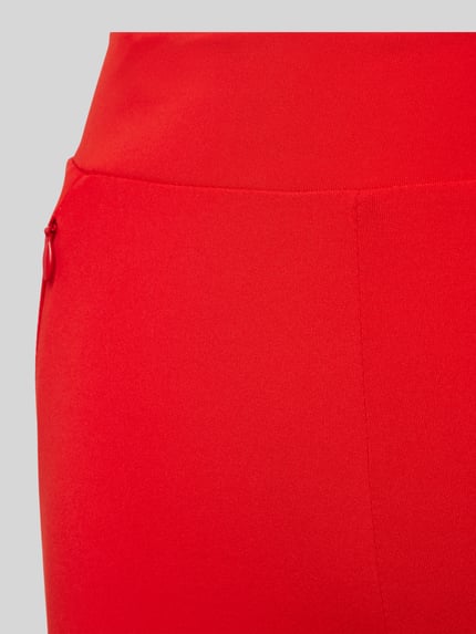 LeGer Super skinny fit legging met ritszakken Lichtrood - 2