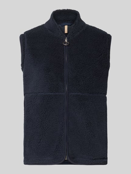 Soyaconcept kamizelka o kroju regular fit ze stójką model 'SC-ONYX 3' Granatowy 2