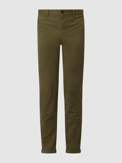 Matinique Chino mit Stretch-Anteil Modell 'Liam' Oliv 2