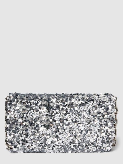 Abro Clutch met pailletten Zilver - 2