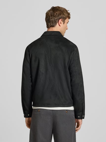 ONLY & SONS Bomberjacke mit Zweiwege Reißverschluss Black 5