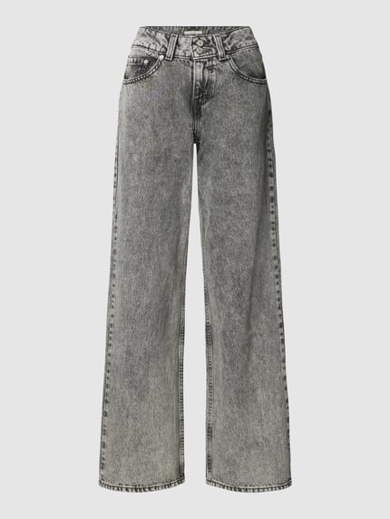 Levi's® Straight Leg Jeans im 5-Pocket-Design Modell 'SUPERLOW' Anthrazit 2