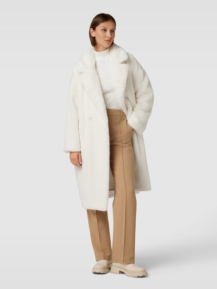 HERZENS Jas van imitatiebont Offwhite - 1