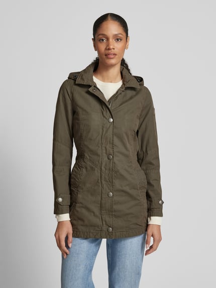 Wellensteyn Funktionsjacke mit Stehkragen Modell 'HUDSON' Oliv 4