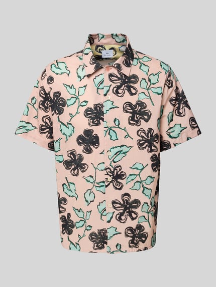 Paul Smith Freizeithemd mit Knopfleiste Hellrosa 2