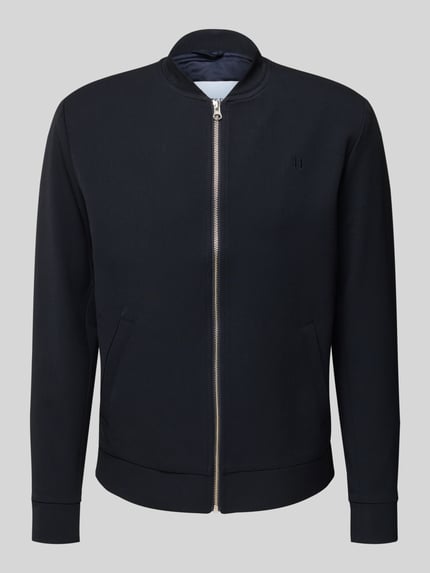 Les Deux Jacke mit Stehkragen Modell 'Como' Marine 2
