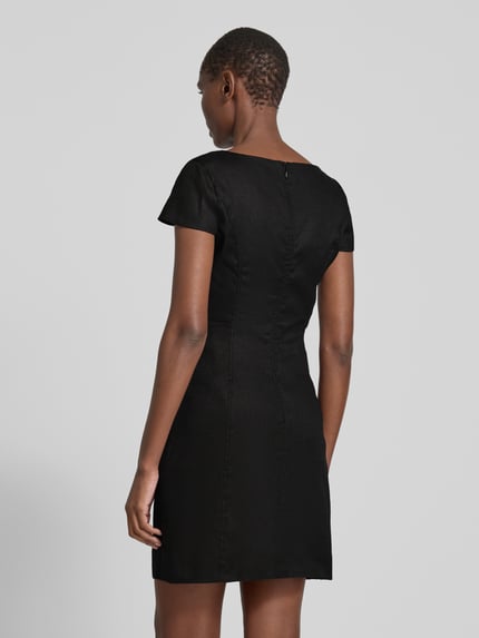 GUESS Minikleid mit Schnürung Modell 'ISABEAU' BLACK 5