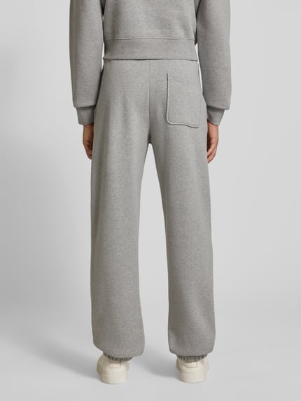 Wood Wood Sweatpants mit elastischem Bund Mittelgrau 5