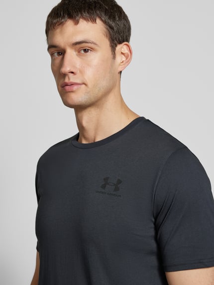 Under Armour T-shirt met labelprint Zwart - 3
