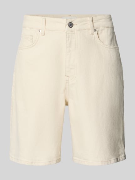 Relaxed Fit Jeansshorts aus Baumwoll-Mix Modell 'LOOSE ALEX SUMMER' Shop The Look MANNEQUINE