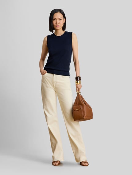 Lauren Ralph Lauren Straight Fit Jeans aus Baumwoll-Mix Ecru 1