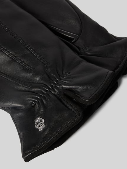 Roeckl Handschuhe aus Leder mit Kaschmir-Anteil Modell 'ANTWERPEN TOUCH' Black 2
