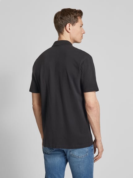 Armani Exchange Poloshirt met korte knoopsluiting Marineblauw - 5