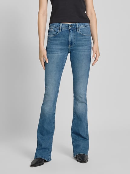 G-Star RAW Flared Jeans mit 5-Pocket-Design Hellblau 4
