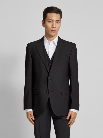Pierre Cardin Marynarka z brustaszą model ‘Grant’ Czarny 4