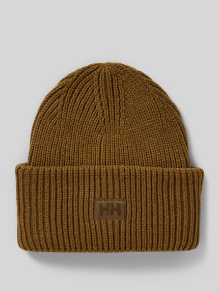 Helly Hansen Beanie met label-patch Camel - 1