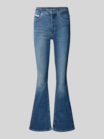Calvin Klein Jeans Skinny Fit Bootcut Jeans im 5-Pocket-Design Jeansblau 2