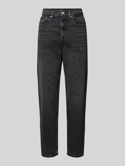 Tommy Jeans Mom Fit Jeans aus Baumwoll-Mix Anthrazit 2