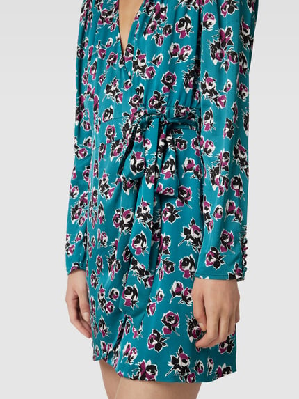 The Kooples Minikleid in Wickel-Optik Pink 3
