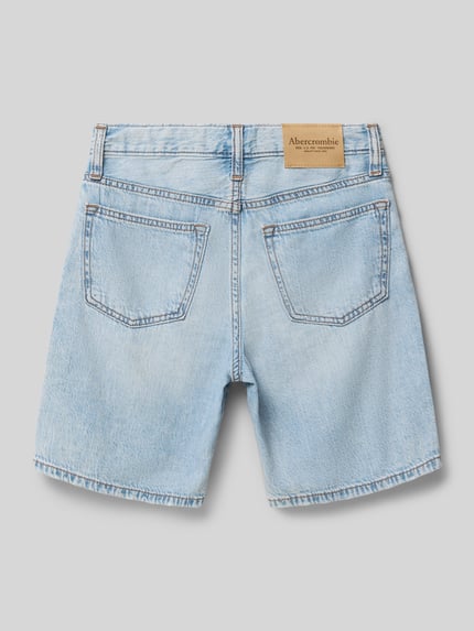 Abercrombie&Fitch Jeansshorts mit Eingrifftaschen Blau 3