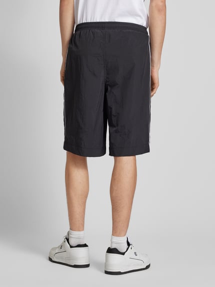Sergio Tacchini Regular Fit Shorts mit Bundfalten Modell 'ISPICA' Black 5