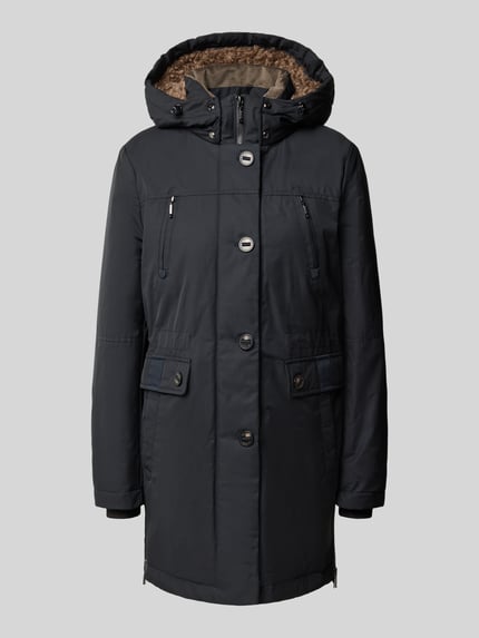Gil Bret Regular Fit Parka aus Baumwoll-Mix Marine 2