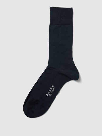 FALKE Socken mit Stretch-Anteil Modell 'COOL 24/7' Dunkelblau 1