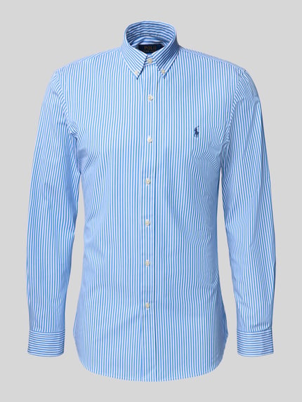 Polo Ralph Lauren Slim Fit Freizeithemd aus Baumwoll-Mix Hellblau 2