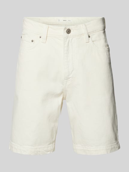 MANGO Jeansshorts im 5-Pocket-Design Modell 'JAROD' Offwhite 2