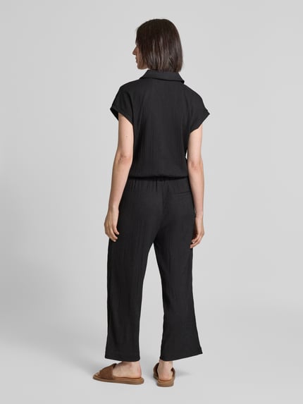 OPUS Kombinezon z fakturowanym wzorem model ‘Melti polo’ BLACK 5