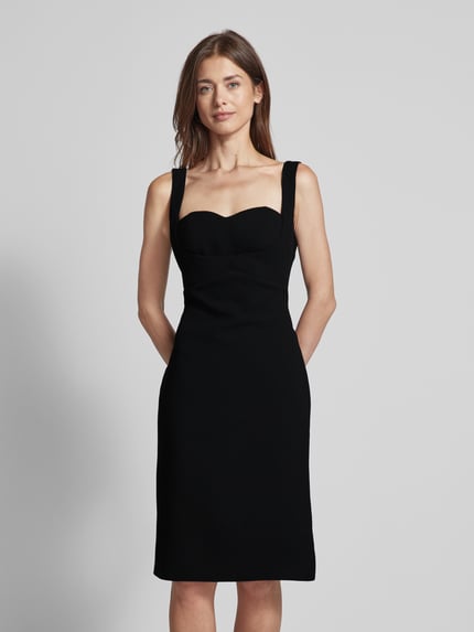 TROYDEN COLLECTION Minikleid mit Herz-Ausschnitt Black 4