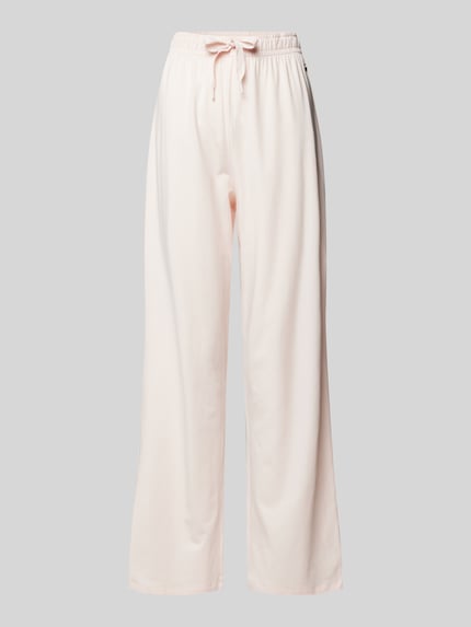 BOSS Straight leg sweatpants met tunnelkoord Lichtroze - 2