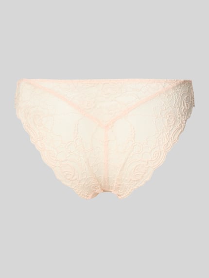 Marie Jo Slip met semi-transparante garnering, model 'Cyrile' Rosé - 3