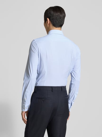 BOSS Slim Fit Businesshemd aus Super-Stretch-Jersey Modell 'P-HANK' Hellblau 5