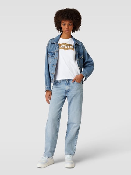 Levi's® T-Shirt mit Logo-Print Modell 'THE PERFECT TEE' Weiss 1