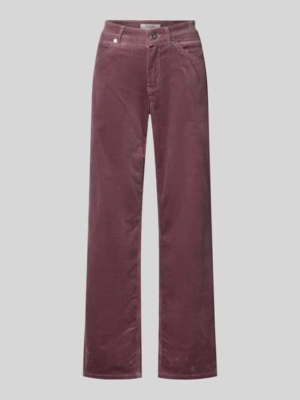 TONI Wide Fit Cordhose mit Eingrifftaschen Modell 'Liv' Mauve 2