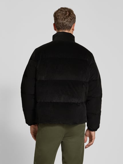 Lacoste Gewatteerd jack met logodetail Zwart - 5