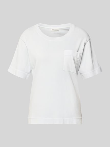 Marc O'Polo T-shirt o kroju comfort fit z czystej bawełny Jasnoniebieski 2