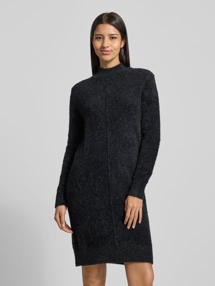 Christian Berg Woman Strickkleid mit Stehkragen Black 4