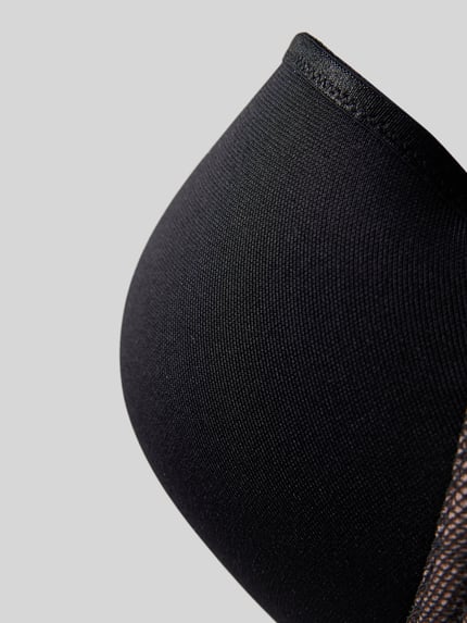 Triumph Gevoerde beugelbeha, model 'Palina Cosmic Heartbeat' Zwart - 2