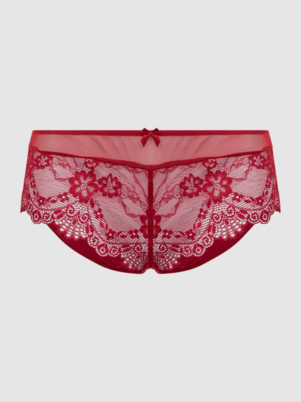 LASCANA Panty aus Spitze Modell 'Melissa' Rot 2