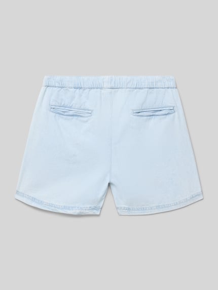 Roxy Jeansshorts mit elastischem Bund Modell 'CALL ON ME' Hellblau 3
