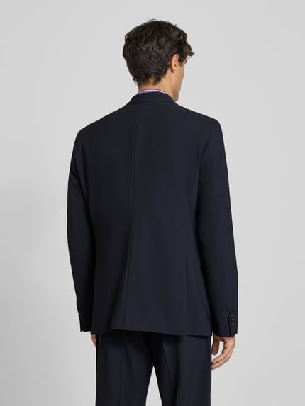 BOSS Slim Fit Anzugsakko aus Schurwoll-Mix Modell 'HARVEY' Marine 5