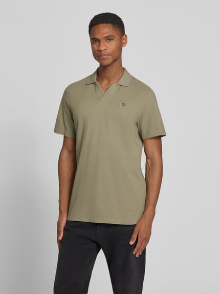 s.Oliver RED LABEL Regular Fit Poloshirt aus reiner Baumwolle Khaki 4