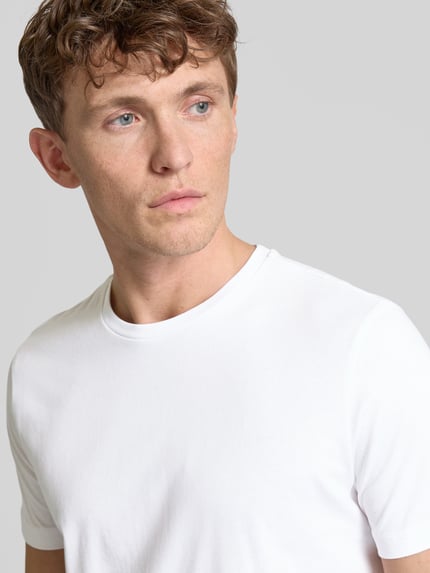Christian Berg Men T-shirt met ronde hals Wit - 3
