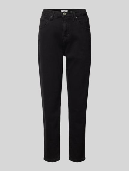 Marc O'Polo DENIM Jeans met labelpatch Zwart - 2