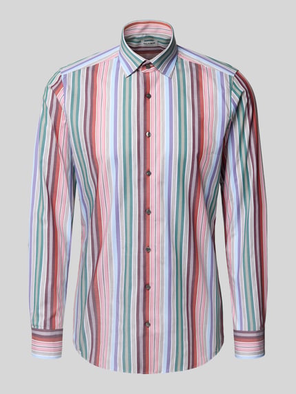 OLYMP Level 5 Slim fit vrijetijdsoverhemd met kentkraag Kit - 2