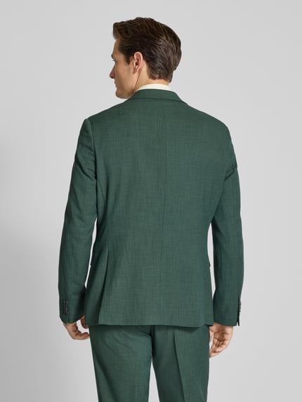 MCNEAL Marynarka na 2 guziki o kroju slim fit z dodatkiem wiskozy Zielony 5