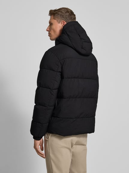 Tom Tailor Denim Regular fit Buffer jacket met Capuchon BLACK - 5
